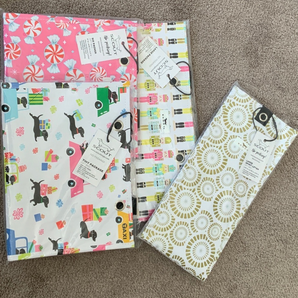 Set of 4 scout Bags